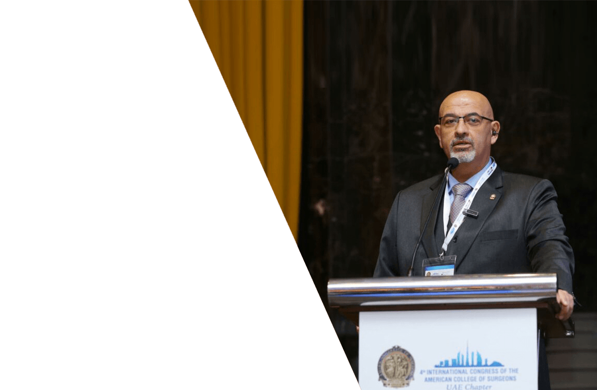 American College of Surgeons UAE (ACSUAE) banner