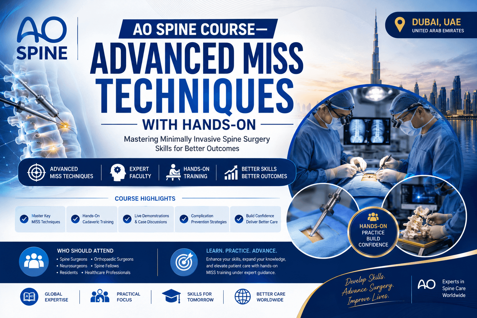 AO Spine Course—Advanced MISS Techniques with Hands-on