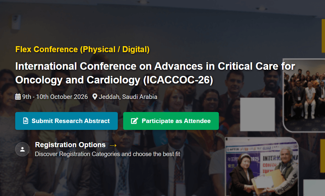 International Conference on Advances in Critical Care for Oncology and Cardiology (ICACCOC-26)