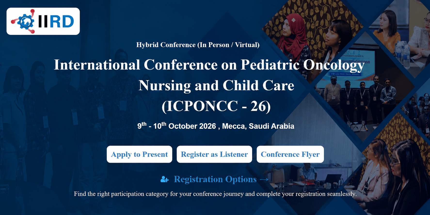 International Conference on Pediatric Oncology Nursing and Child Care (ICPONCC - 26)