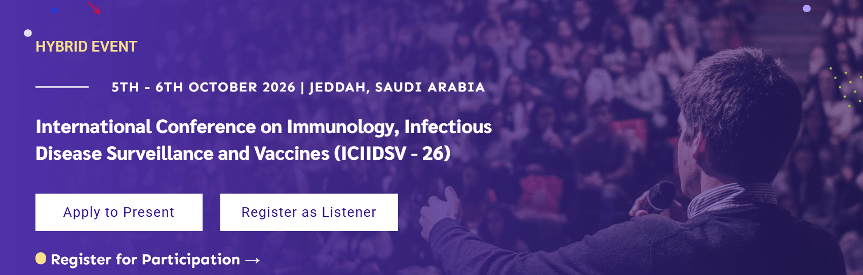 International Conference on Immunology, Infectious Disease Surveillance and Vaccines (ICIIDSV - 26)