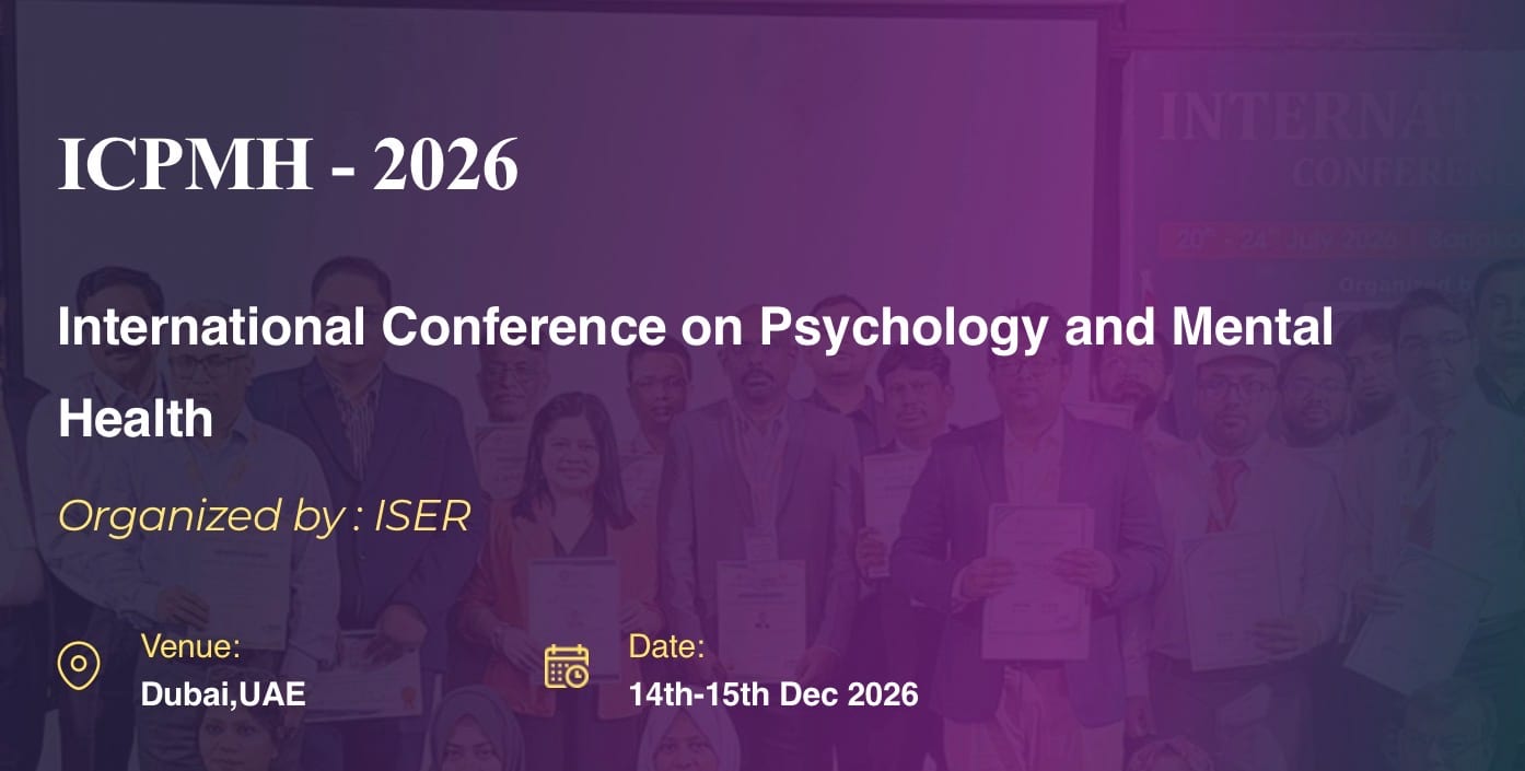 International Conference on Psychology and Mental Health (ICPMH - 2026)