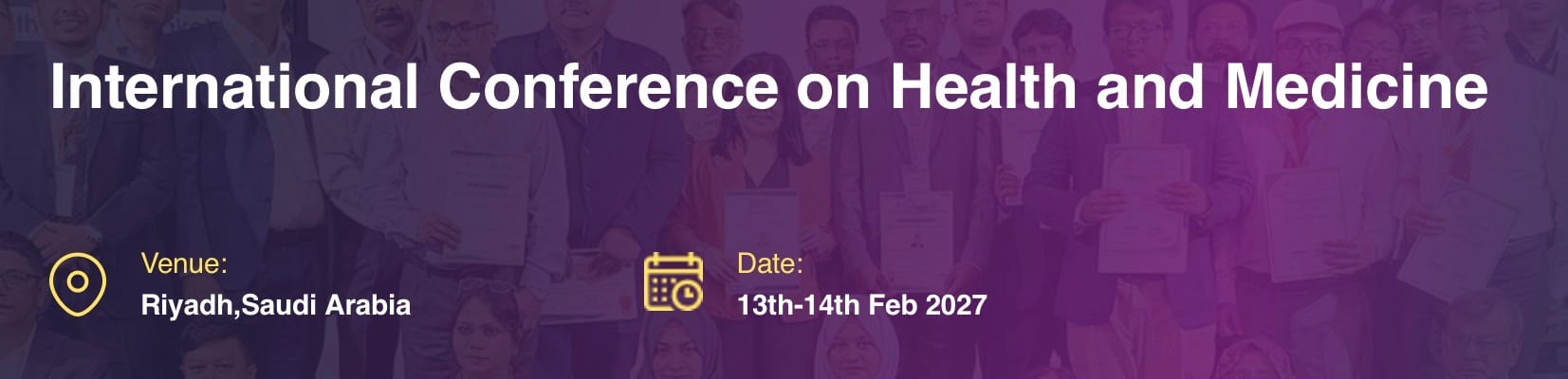 International Conference on Health and Medicine (ICHM - 2027)