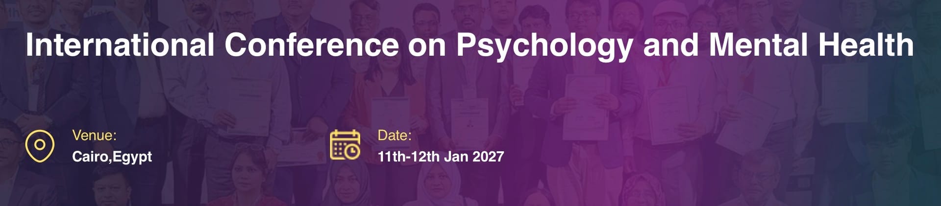 International Conference on Psychology and Mental Health (ICPMH - 2027)