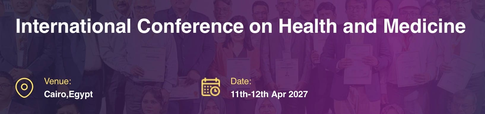 International Conference on Health and Medicine (ICHM - 2027)