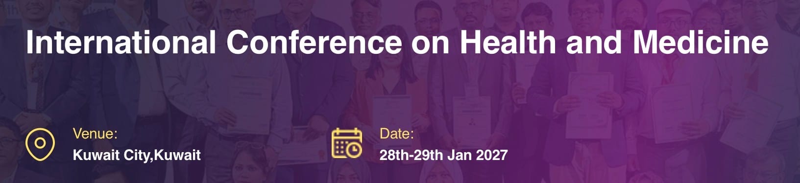 International Conference on Health and Medicine (ICHM - 2027)