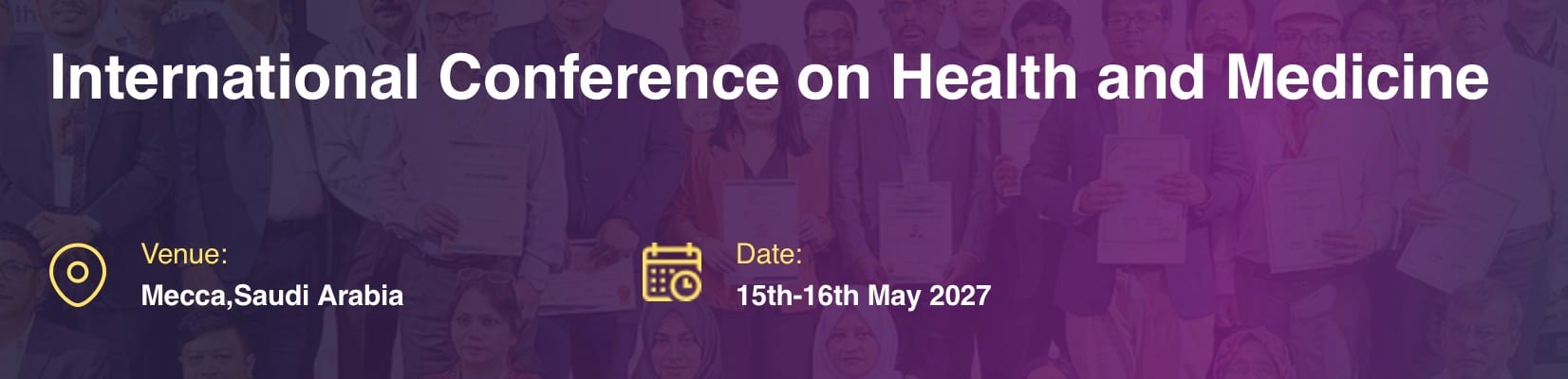 International Conference on Health and Medicine (ICHM - 2027)