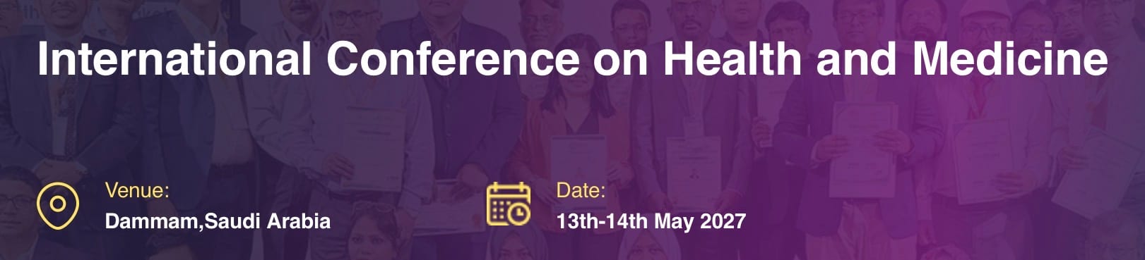 International Conference on Health and Medicine (ICHM - 2027)