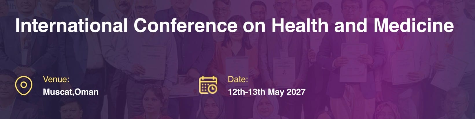 International Conference on Health and Medicine (ICHM - 2027)