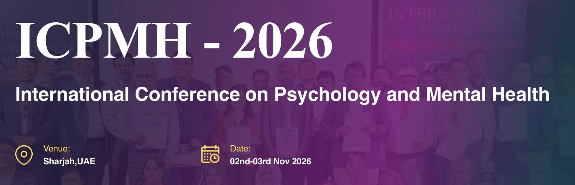 International Conference on Psychology and Mental Health (ICPMH - 2026)