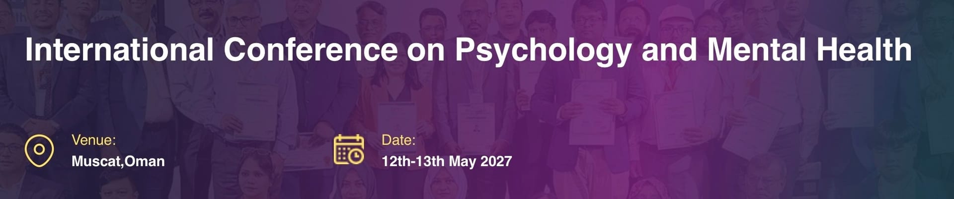 International Conference on Psychology and Mental Health (ICPMH - 2027)