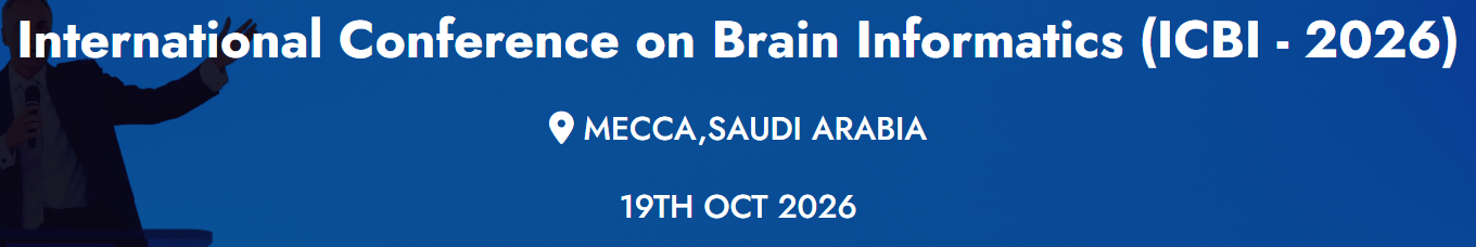 International Conference on Brain Informatics (ICBI - 2026)
