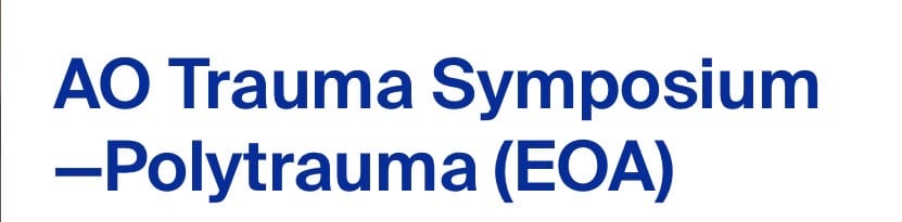 AO Trauma Symposium - Polytrauma (EOA)